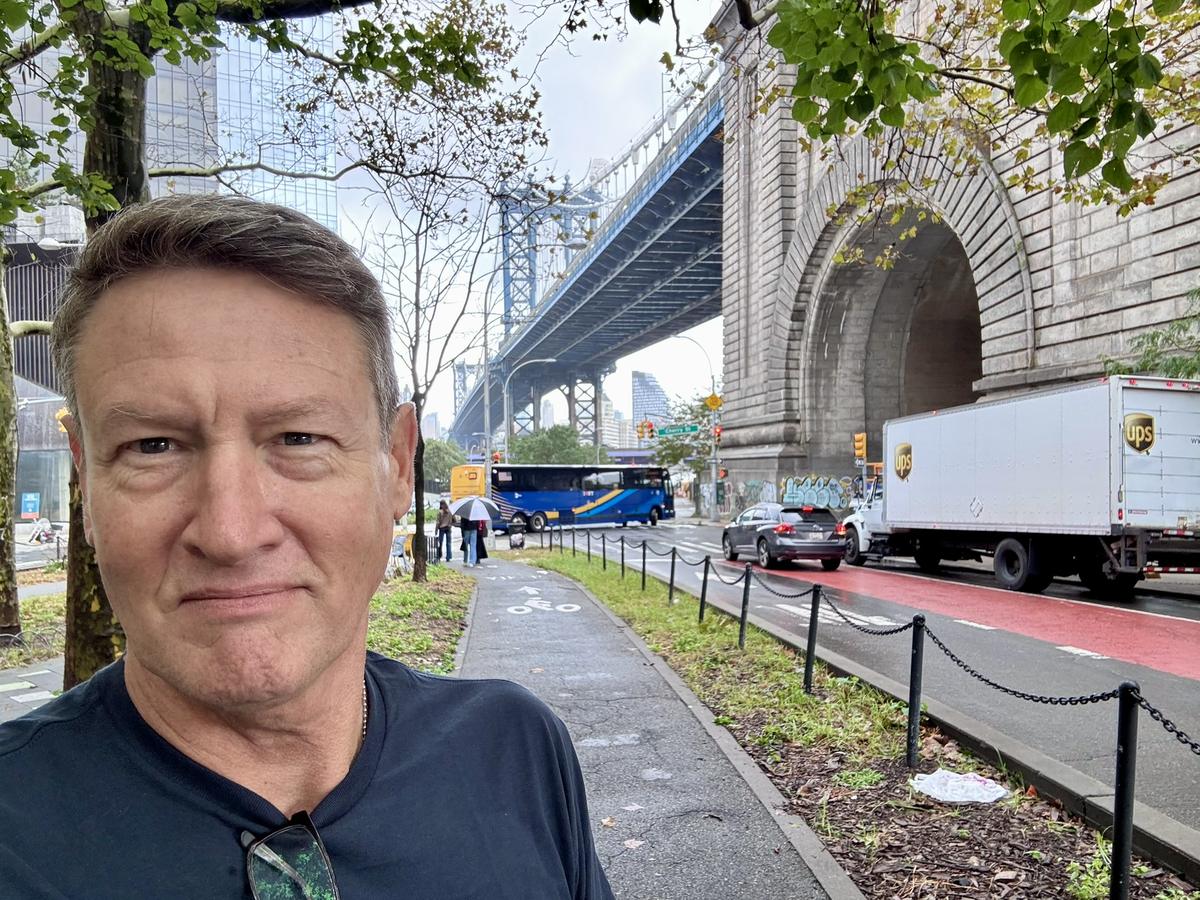 John Williams under the Manhattan Bridge during Pavilion GTM2026 in New York
